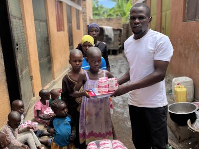 I only ask God to help me more so that I can help more people.